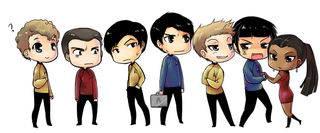 Illustration for article titled When Fan Art goes Manga: Western Science Fiction Icons Reimagined, Japanese-Style!